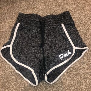 PINK BRAND GRAY LOUNGE SHORT SHORTS
